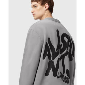 AllSaints Orlando Oversized Crew Neck Sweatshirt